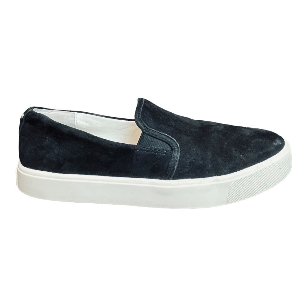 𝅺SAM Edelman Black Velvet Slip On Shoes Women’s Size 7.5 - Picture 10 of 12